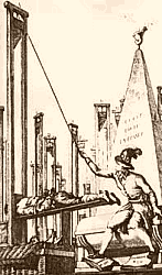 Robespierre guillotine le bourreau apres avoir fait guillotiner toute la France