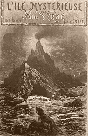 Vue de l'ile mysterieuse depuis les recifs
