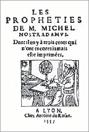 Deuxi�me �dition des proph�ties de Nostradamus (1557)