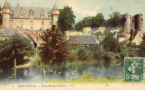 Ch�teau de Montr�sor (Indre-et-Loire), reconstuit par Ymbert de Batarnay
