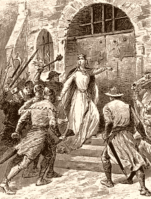 Blanche de Castille d�livre les serfs de Ch�tenay