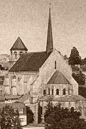 Eglise Sainte-Radegonde abritant le tombeau de Radegonde