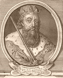 Roi et empereur Charlemagne