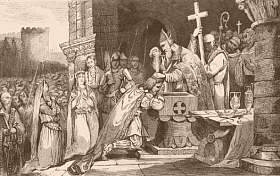 Sacre du roi Clovis Ier