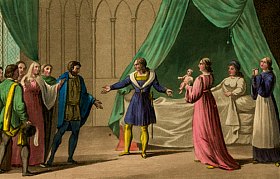 Naissance du roi Jean Ier le Posthume