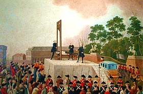 Execution de Louis XVI le 21 janvier 1793