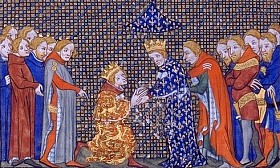Hommage de Edouard III a Philippe VI de Valois