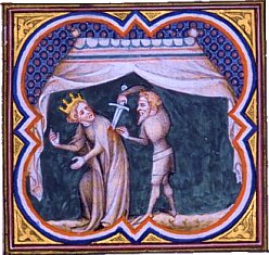 Assassinat du roi Sigebert Ier