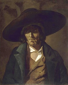 Portrait d'homme dit Le Vend�en, par Th�odore G�ricault