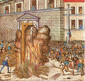 Ex�cution par le feu au XVIe si�cle