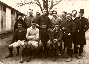 Equipe du Stade Fran�ais en 1906