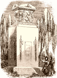 Monument élevé à la mémoire du général Desaix par l'armée du Rhin, entre Strasbourg et le pont de Kehl.