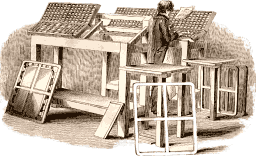 Intérieur d'un atelier de compositeurs Intérieur d'un atelier de compositeurs