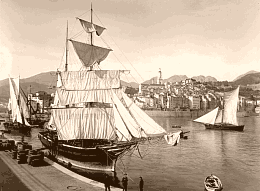 Le port, au début du XXe siècle