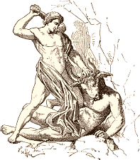 Thésée et le Minotaure Thésée et le Minotaure