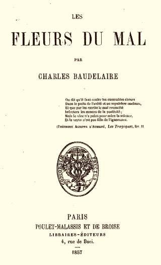 Proces Fleurs Du Mal Baudelaire Tribunal Censure Condamnation Poete Paiement Amende Retrait Poemes Offense Morale Religieuse Outrage Bonnes Mœurs
