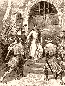 Blanche de Castille délivre les serfs de Châtenay