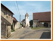 Vue depuis la route de Malans