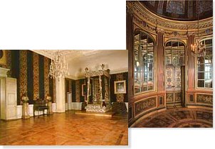 La chambre du roi et le Cabinet aux miroirs