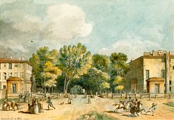 Principale entrée de la ville d'Aix, par A. Meunier, en 1792