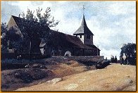 L'ancienne église par Corot