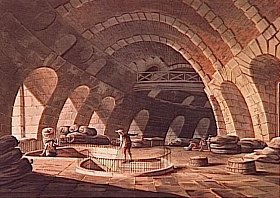La Halle aux blés à Paris, à la fin du XIXe siècle