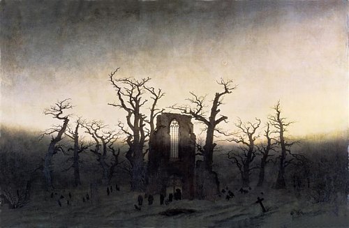 L'abbaye dans un bois de chênes, par Caspar David Friedrich L'abbaye dans un bois de chênes, par Caspar David Friedrich