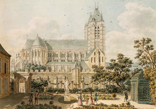 Cathédrale de Noyon au XVIIIe siècle