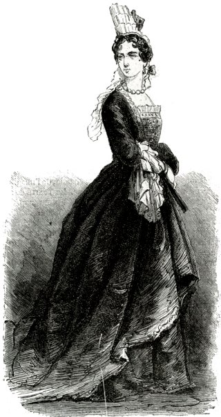 L'abbé de Choisy habillé en femme