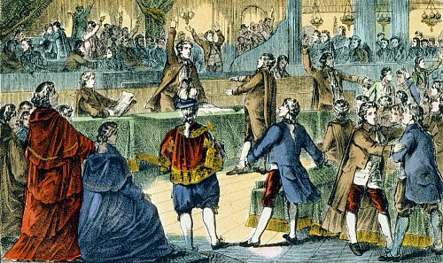 Séance de l'Assemblée nationale dans la nuit du 4 au 5 août 1789