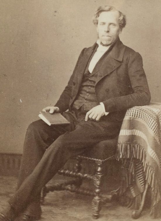 Photo extraite du Recueil des portraits de membres de la Société entomologique de France, 1855-1885
