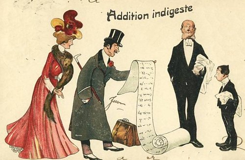 Addition indigeste