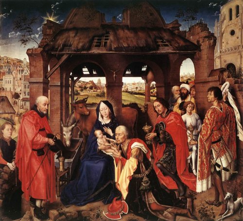 Adoration des Mages, par Rogier van der Weyden