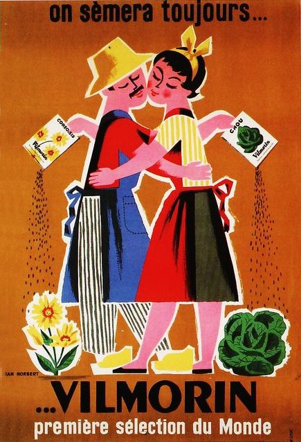 Affiche Vilmorin de 1960