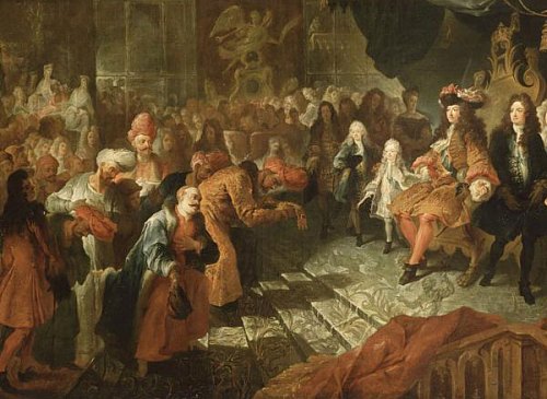 Louis XIV reçoit l'ambassadeur de Perse