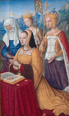 Anne de Bretagne en prière