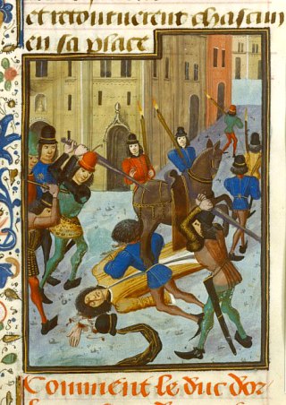 Assassinat de Louis d'Orléans le 23 novembre 1407
