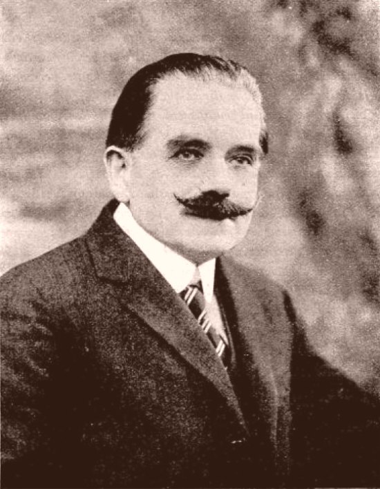 Augustin Cabanès. Photographie de Henri Manuel insérée dans La Chronique médicale du 1er juin 1928