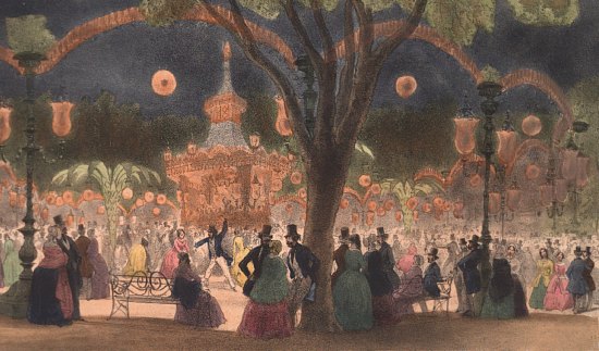 Le bal Mabille, aux Champs-Élysées