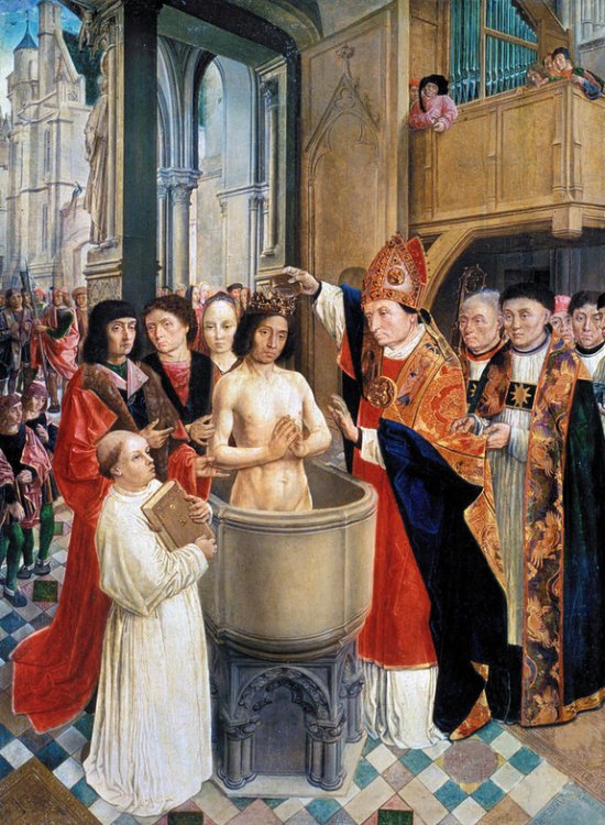 Baptême et sacre de Clovis