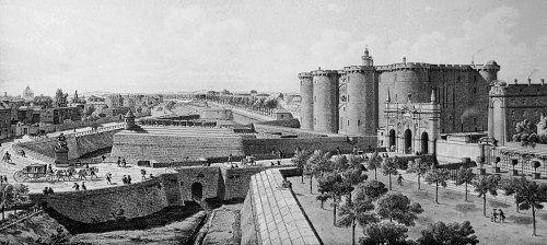 Prison de la Bastille au XVIIIe siècle