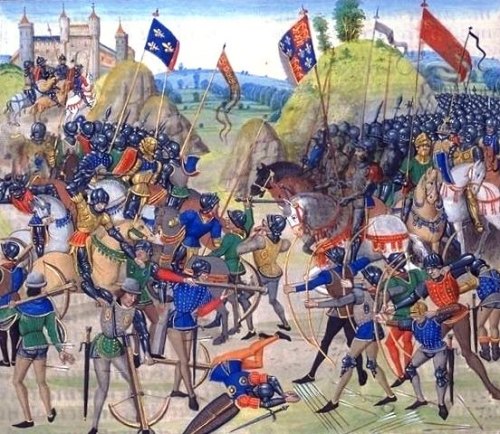 Bataille de Crécy (Chroniques de Jean Froissart)