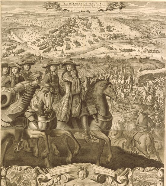 Bataille de Fleurus le 1er juillet 1690