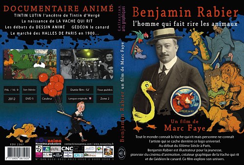 Jaquette du DVD Benjamin Rabier