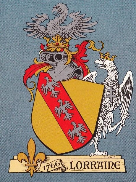 Blason exécuté par l'héraldiste Roger Louis