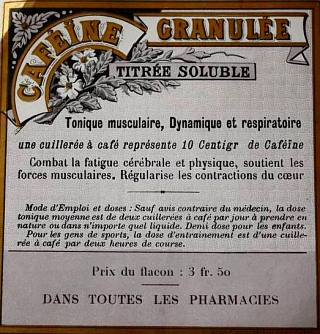 Caféine granulée