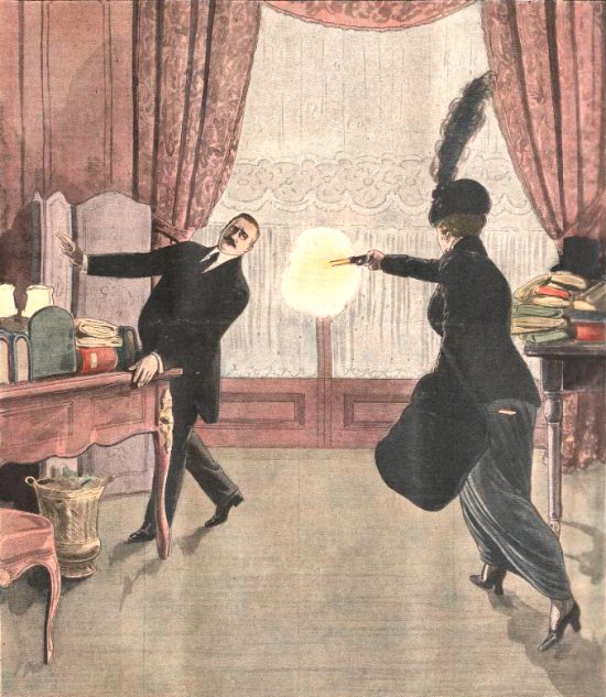 Henriette Caillaux tire à coups de revolver sur Gaston Calmette