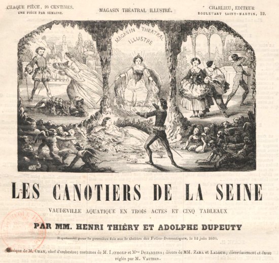 Les canotiers de la Seine