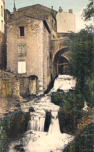 Royat. Cascade de la Tiretaine