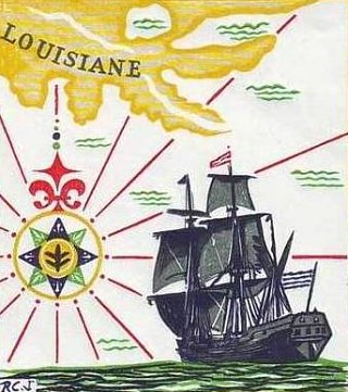 Découverte de la Louisiane par Cavelier de La Salle